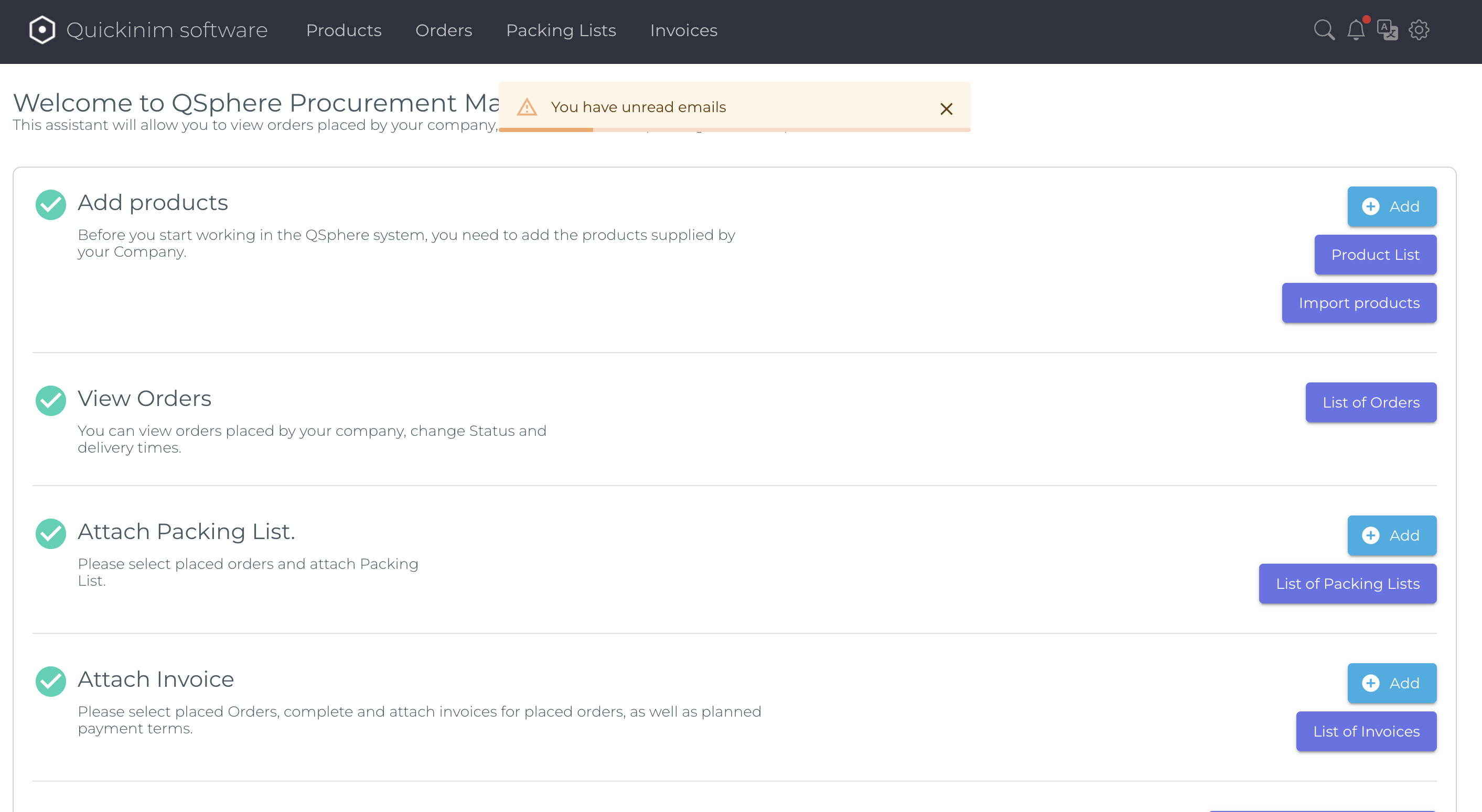 In order communication